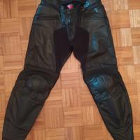 pantaloni moto in pelle Dainese pony