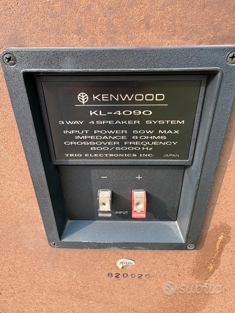 Diffusori kenwood vintage Audio/Video In vendita a Lecco