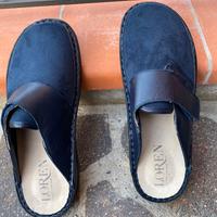 Ciabatte Sanitarie uomo nuove colore blu e strappo