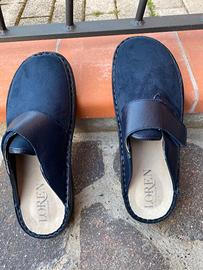 Ciabatte Sanitarie uomo nuove colore blu e strappo