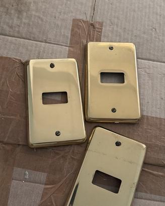 Set placche oro lucido