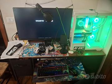 postazione gaming completa