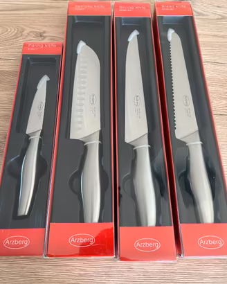 Set 4 Coltelli Professionali Arzberg - Nuovi in co
