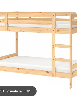 Letto a castello Ikea usato
