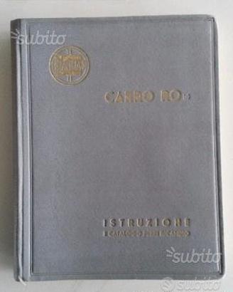 Lancia RO 1933 - Libretto Istruzioni e Ricambi