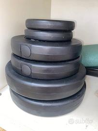 Bilanciere con dischi 70kg