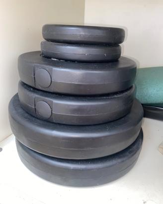 Bilanciere con dischi 70kg