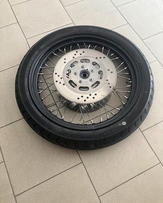 cerchio anteriore doppio disco harley 19 pollici