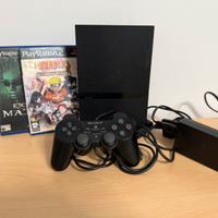 PlayStation 2 slim nera + 2 giochi