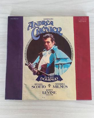 3 viniliAndrea Chenier by Placido Domingo