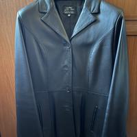 Giacca vintage in vera pelle