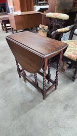 Tavolino Inglese XX secolo in rovere