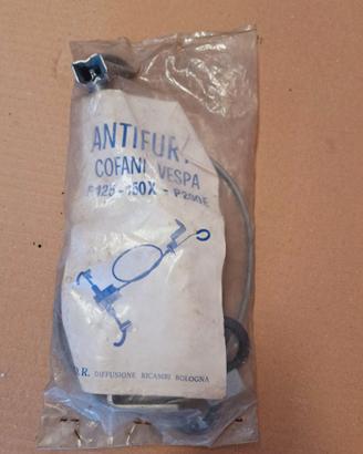 Antifurto cofani vespa px 125-150-200 ricamb.epoca