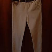 Pantalone jeggins beige