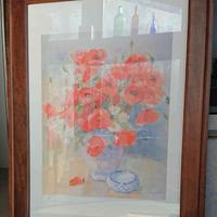 Stampa Litografia “Fiori del mio giardino".