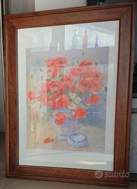 Stampa Litografia “Fiori del mio giardino".