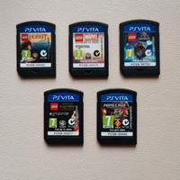 PS Vita – 5 giochi | LEGO + Minecraft (lotto)