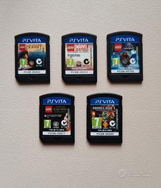 PS Vita – 5 giochi | LEGO + Minecraft (lotto)
