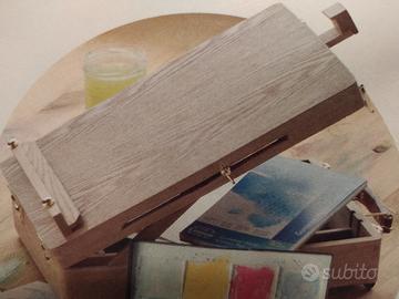 cavalletto/cassetta da disegno 