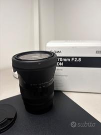 Obiettivo Sigma 28-70 f2.8 DG DN C - per L-mount