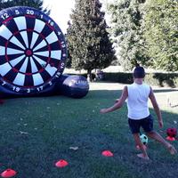 Gonfiabile Calcio Bersaglio Soccer Darts