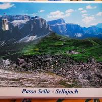 cartolina passo sella 
