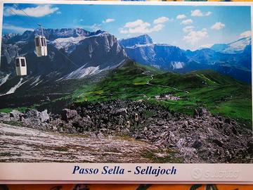 cartolina passo sella 