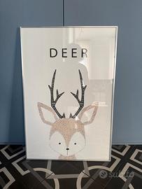 Quadro Cameretta "Deer"