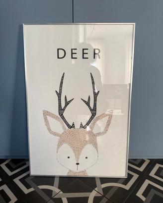 Quadro Cameretta "Deer"