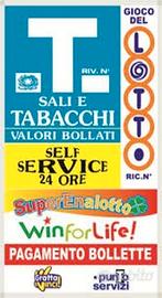Tabaccheria con tutti i giochi 200-40T