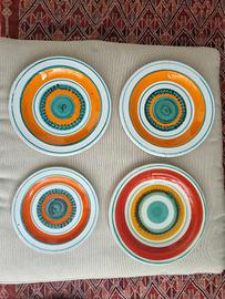 Set 4 piatti De Simone, Vintage