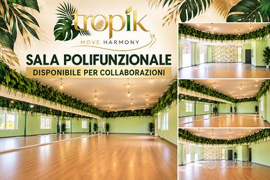 SALA POLIFUNZIONALE DISPONIBILE PER COLLABORAZIONI