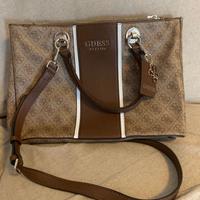 Borsa Guess est 1981 grande marrone