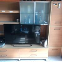 SOGGIORNO COMPLETO VENETO ARREDA ROVERE SBIANCATO 