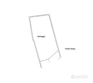 Pirri via Cillocco-area parcheggio 100 mq circa