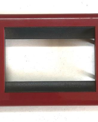 Placca BTICINO LIVING CLASSIC  rossa prima serie