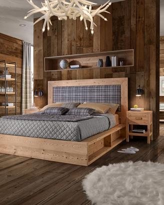CAMERA DA LETTO RUSTICA IDEALE PER BAITA O CASCINA