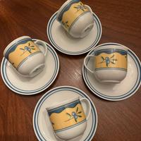 Tazzine da caffè con piattino mirtilli Tognana