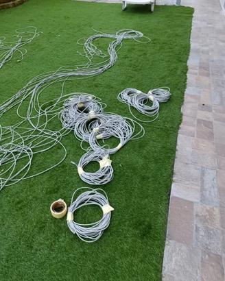 Bobine filo cavo di rete CAT6
internet 