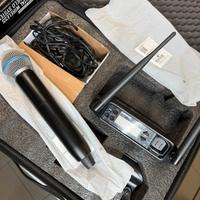 MICROFONO WIRLESS SHURE PROFESSIONALE