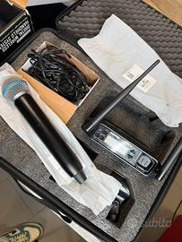 MICROFONO WIRLESS SHURE PROFESSIONALE