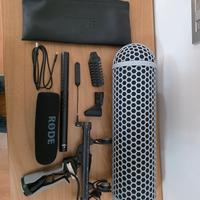 microfono rode ntg4+ con kit blimp