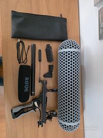 microfono rode ntg4+ con kit blimp