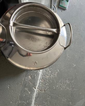 Fusto Inox per Liquidi Alimentari con rubinetto