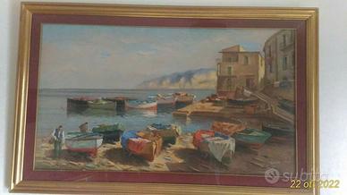 DIPINTO Olio Su Tela GRANDE