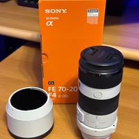 Sony FE 70-200 mm f/4 G OSS NUOVO