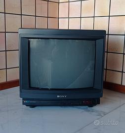 Trinitron Color TV Sony KV-M14A, anno 1990