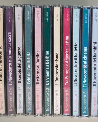 collezione CD "novecento"