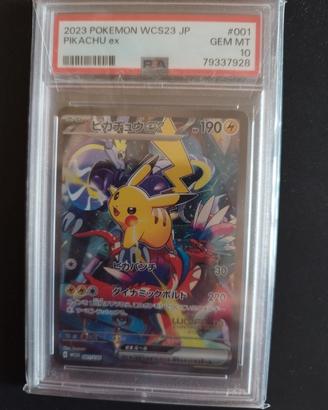 Pokemon Pikachu ex wcs23 #001 jp 2023