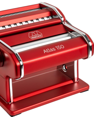 per la Pasta Atlas 150, Rossa, Alluminio Anodizzat